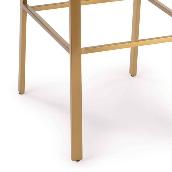 Chantal Leather Bar Stool